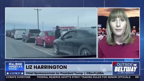 President Trump is “very excited to see people using their patriotic spirit" - Liz Harrington