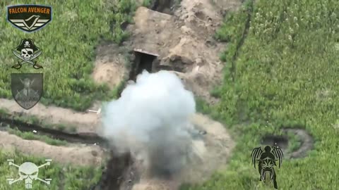 🎯 Ukraine Russia War | Ukrainian Drones Strike Russian Fire Positions with Camouflaged Heavy W | RCF