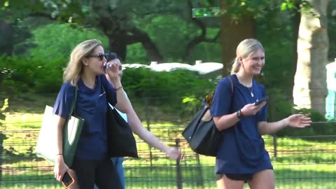 Funny WET Fart Prank in Central Park! TROUBLE in Paradise!