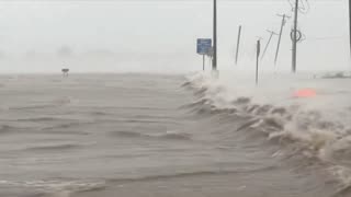 Hurricane Beryl Makes Lanfall in TX