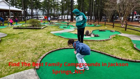 Sycamore Lodge Resort - Best Family Campgrounds in Jackson Springs, NC
