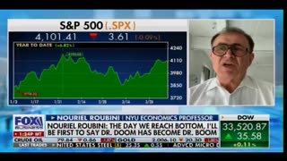 Top Economist Nouriel Roubini Tells Liz Claman on FBN “The Worst Is Yet to Come”