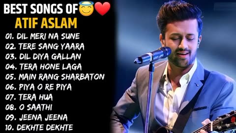 Best Of Atif Aslam | Popular Songs | Top 10 Songs | Jukebox | Atif Aslam Hit Songs 2023