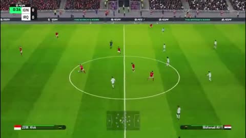 INDONESIA VS IRAQ AFC ASIAN CUP 2024 LIVE STREAMING EAFC 2024 GAMEPLAY