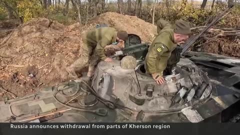 Russia withdraws troops from Kherson region of Ukraine