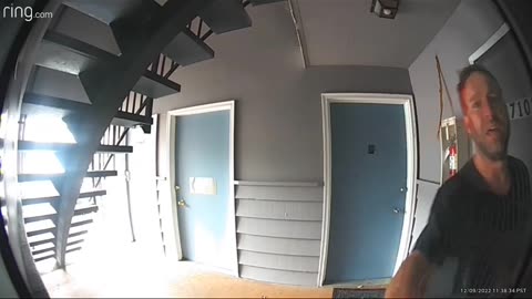 Video of me begging neighbors to let me in.