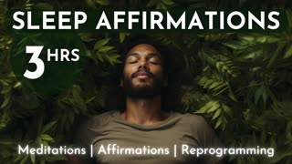 Reprogram Your Mind While You Sleep | Positive Self-Talk Affirmations For Sleep