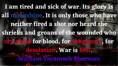 10 Quotes about War from great historical figures.