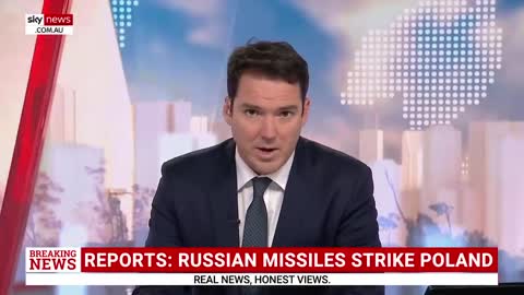 Russian missiles cross into Poland and kill two people