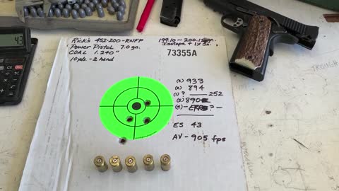 SixShooterTexan's new 45 cal. cast RNFP