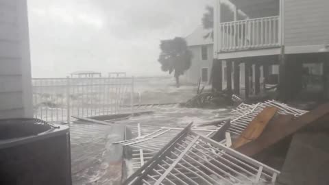 Hurricane Idalia slammed into northwest Florida as an “extremely dangerous” Category 3