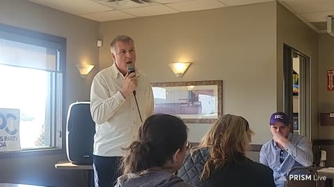 PPC meet and greet at DJ's In Winkler Manitoba With Maxime Bernier
