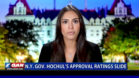 N.Y. Gov. Hochul's approval ratings slide
