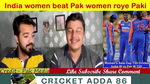 India Women beat Pak Women in Asia Cup T20 roye Paki