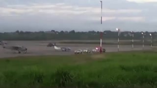 Explosión en Aeropuerto de Cúcuta