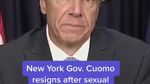 New York Gov. Cuomo resigns after sexual harassment report