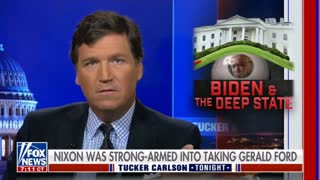 Tucker Carlson Exposes Woodward-Bernstein Deep State Op on President Nixon