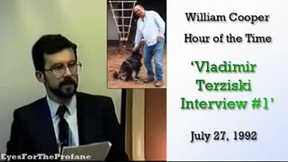 Mysteries Of Nazi UFO's & Tesla - Vladimir Terziski Interview Part 1 - Bill Cooper (July 27th, 1992)