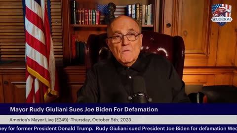 America's Mayor Live (E249): Mayor Rudy Giuliani Sues Joe Biden For Defamation