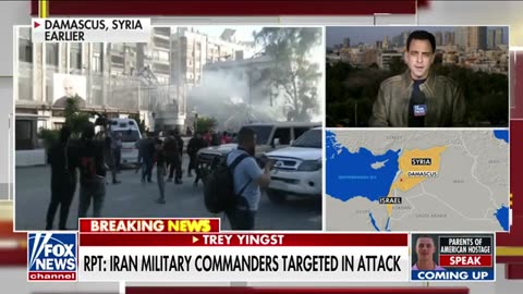 Israel conduct deadly air strike near iran embassy in demascus