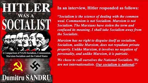 Hitler was a Socialist