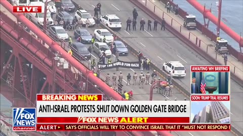 Anti-Israel Protesters Shut Down Golden Gate Bridge