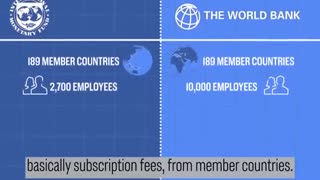 Difference between IMF and World Bank