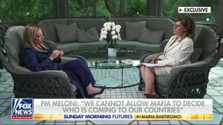 PM Meloni- we cannot allow mafia to decide who is coming to our countries