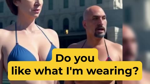 Susan Collins said she wear a bikini for John Fetterman - Informally Formal Wear #Parody