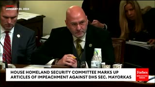 Clay Higgins Gives Dems 'A Little History Lesson' About Impeachment At Mayorkas