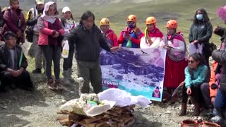 In Bolivia, a fight for a disappearing glacier