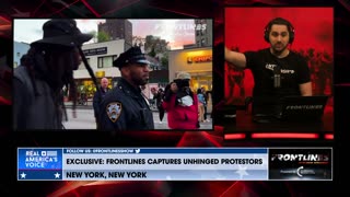 UNHINGED: Black Leftist Harasses NYPD Officer