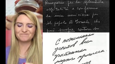 GRAFOLOGIA - La scrittura di Berlusconi e Putin (Compatibilità caratteriale) analisi LIVE