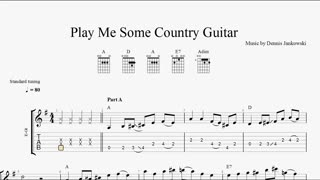 Country Guitar Licks In Key of A You Must Know