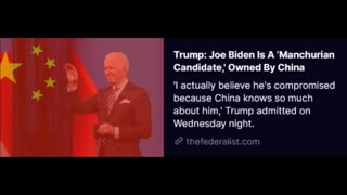 Biden is Owned by China