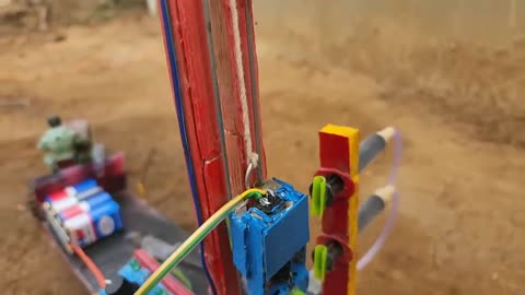 Diy tractor mini borewell drilling machine | Hydraulic powered | Water pump | Science project