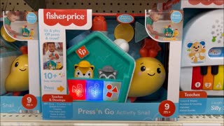 Fisher Price Press n Go Activity Snail