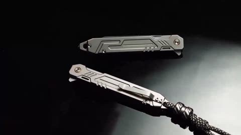 The TiFlip - Titanium Multifunction Flipper Scalpel Knife