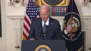 Joe Biden says the conduct of Israel's "response" in Gaza has been "over the top."