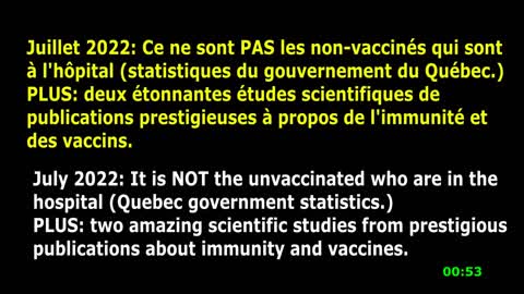 (Fran _ Eng) MEDIA: The Covid patients ARE the vaccinated _ Les malades sont les VACCINÉS