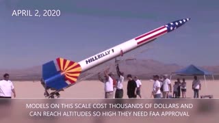 FLY YOUR VERY OWN ROCKET FOR AS LITTLE AS $20