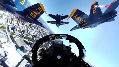 This Blue Angels Cockpit Video is Terrifying and Amazing