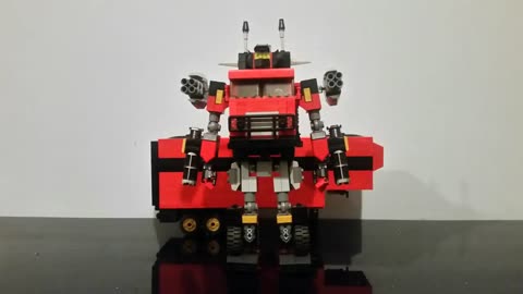 Transformers Lego Firefight Stopmotion