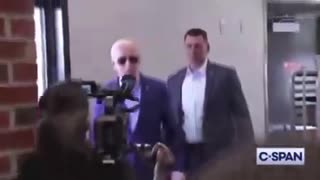 Woman says “Thanks for nothing. Fuck you” to Joe Biden