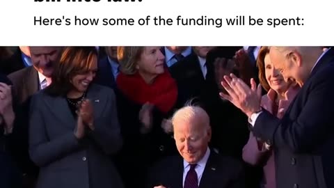 Joe Biden signs a trillion infrastructural bill into law