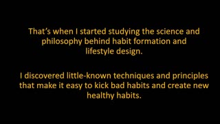 The Ultimate Healthy Habits Ebook You Ever Need!