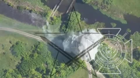 Drone Operators Destroyed a Ukrainian Vehicle and Pontoon Bridge Near Volchansk