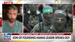 Son of Hamas leader breaks silence they must be stopped