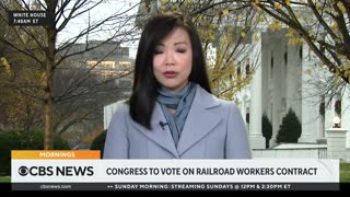 Congress to vote on railroad workers contract