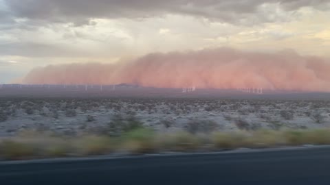 Barely Outrunning a Haboob in the Arizona Desert